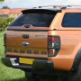 Alpha XS-T Hardtop in Orange on a Ford Ranger