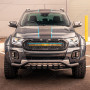 Ford Ranger 2019 on Predator Vision Frameless 30 Inch Light Bar Grille Integration Kit - BJ9 Wildtrak Grey