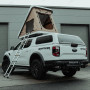2023 Ford Raptor fitted with an Aeroklas Canopy in White