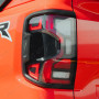 Matt Black Tail Light Covers for 2023 Ford Ranger Raptor