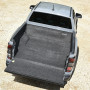 Ford Ranger Raptor fitted with carpet liner and swing case tool box