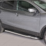 Nissan Qashqai 2017- Side Steps in Stainless Steel