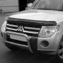Mitsubishi Shogun 2007-2015 Dark Smoke Bonnet Protector