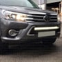 Hilux model fitted with Lazer Lamps Triple R-16