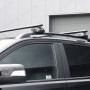Cross Bars For Audi A6 Avant Estate Roof Rails in Black