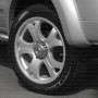 20x8.5 Viper 5-Spoke Silver Alloy Wheel 6x139 +15