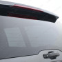 Close-up view of the Alpha GSE Hardtop Canopy Rear Spoiler