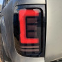 Close-up view of the VW Amarok 2011-2020 LHD Dynamic LED Tail Lights