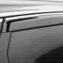 Wind Deflectors with Chrome Strip