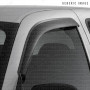 BMW X3 2004-2010 Front Pair of Dark Smoke Wind Deflectors
