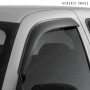 Mercedes ML W164 2005-2011 Front Pair of Dark Smoke Wind Deflectors