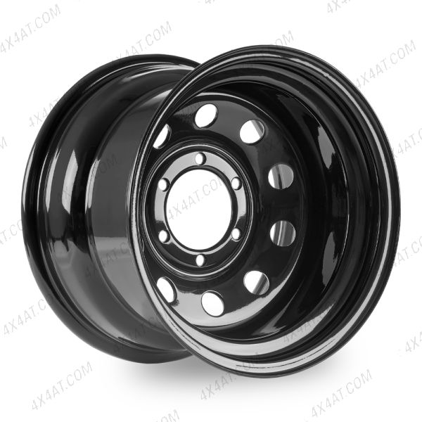 15x10 Toyota Surf Black Modular Steel Wheel 6x139 ET-38