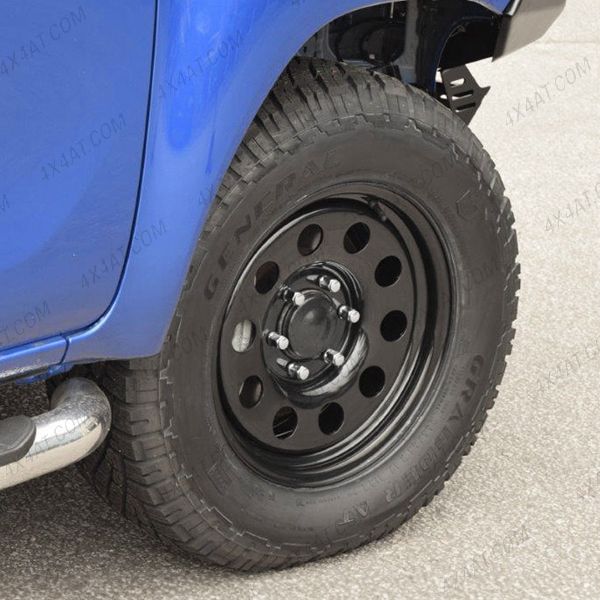 Toyota Hilux 17" Black Modular Steel Wheel