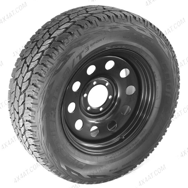 Ford Ranger 2012-2016 - 18 Inch Modular Steel Wheels - Black