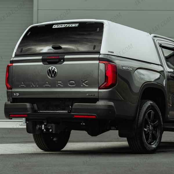 VW Amarok 2023- ProTop Tradesman Hardtop Canopy with Glass Rear Door in White