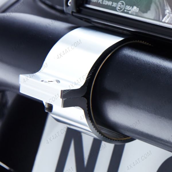 Alloy Spot Light Brackets 3 Inch Tubular Bar Fitting (Pair of 76mm Clamps)