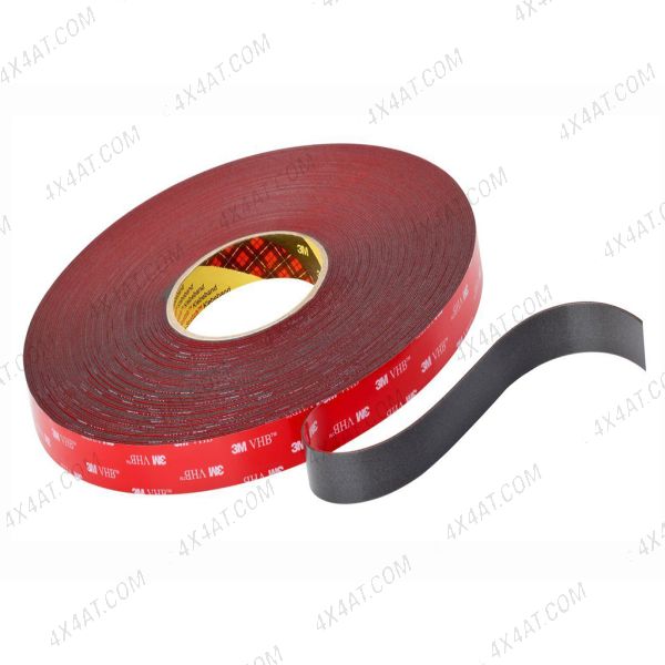 3M TYPE ADHESIVE TAPE – WHEEL ARCH /BODY MOULDING FITTING TAPE 33MTR ROLL X 10MM