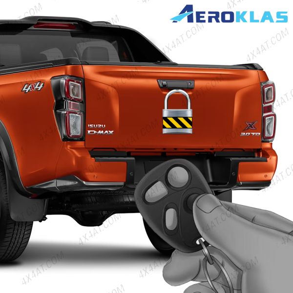 Tailgate Central Locking Kit for Isuzu D-Max 2021-2024