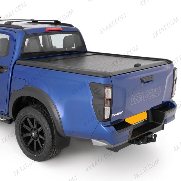 Isuzu D-Max 2021-2024 Aeroklas Retractable Roller Shutter in Black