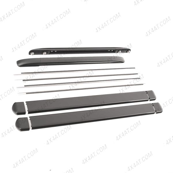 Aeroklas Canopy Roof Bar Option - Flush Fit Black