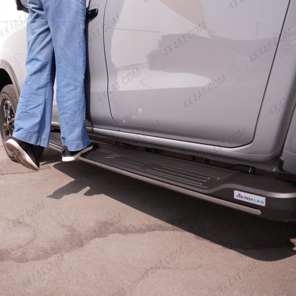 Nissan Navara Double Cab Aeroklas Side Steps 