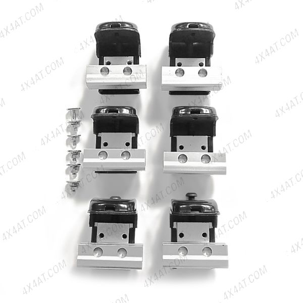 Alpha Hardtop Canopy Clamp Set 6 Pieces