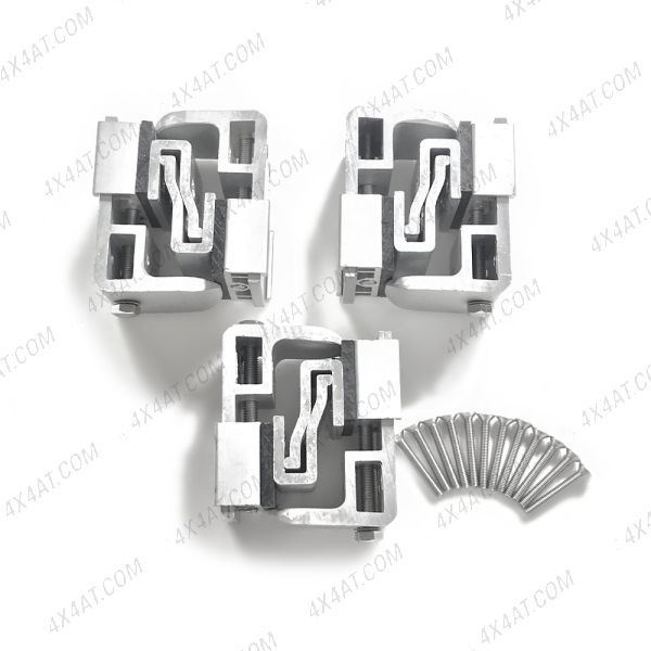 Toyota Hilux 2016- Alpha Hardtop Clamps Set (6 Pieces) for GSR / SC-Z / CMX