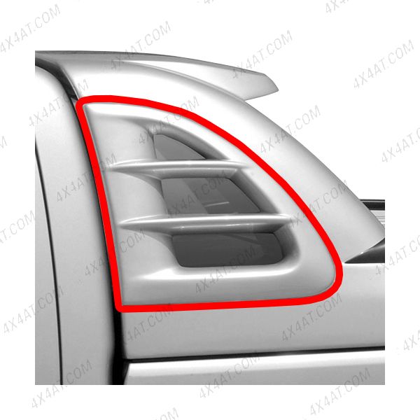 Alpha SC-R Side Plastic Fin Covers Left Side