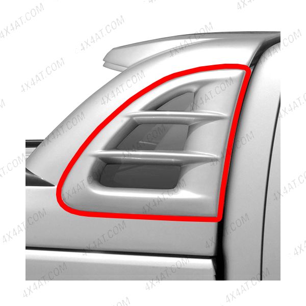 Alpha SC-R Side Plastic Fin Covers Right Side