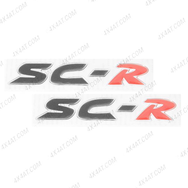 Alpha SC-Z Replacement Badges - Pair