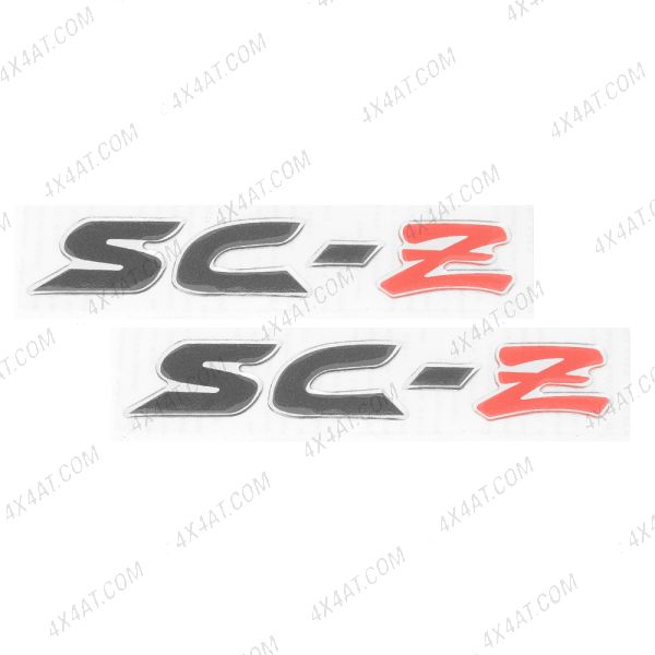 Alpha SC-Z Replacement Badges - Pair