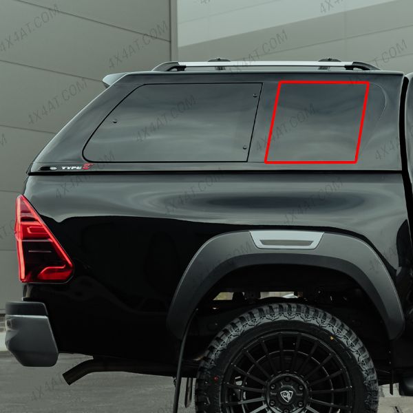 Alpha Type-E Hardtop RHS Fixed Glass - Various Vehicles