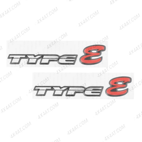 Alpha SC-Z Replacement Badges - Pair