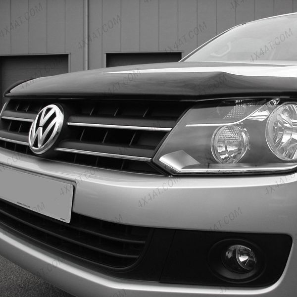 Close-up view of the VW Amarok 2010-2016 Bonnet Protector