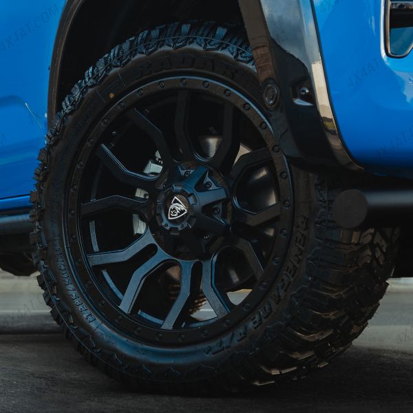 Matt Black 20" Predator Panthera Alloys for 2023+ Amarok