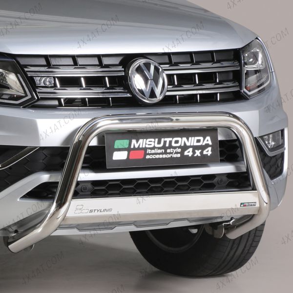 VW Amarok 2010-2020 63mm Stainless Steel A-Bar