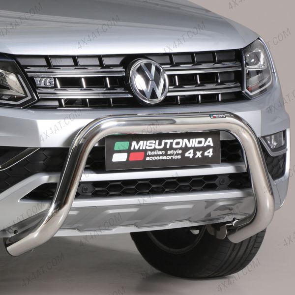 VW Amarok 2010-2020 76mm Stainless Steel Bull Bar