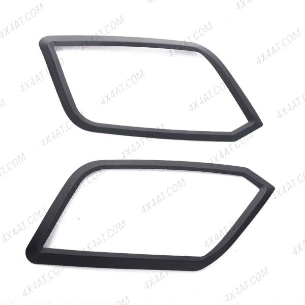 VW Amarok 2017-2020 Matt Black Headlight Surrounds