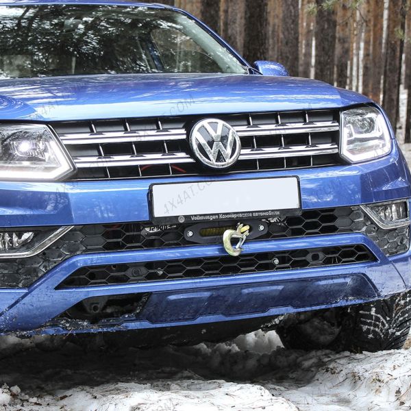 VW Amarok 2010-2020 Hidden Winch Mount - Front Bumper