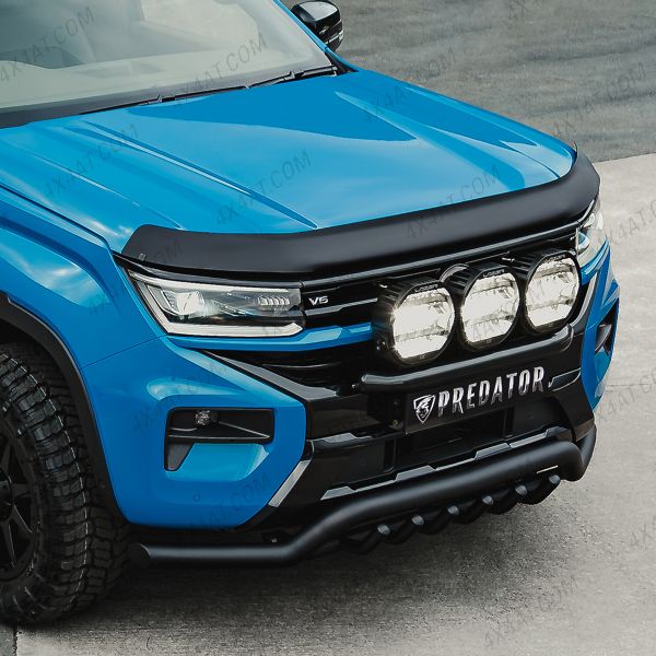 Matt Black Bonnet Guard for 2023 VW Amarok