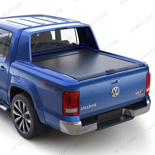 Close-up view of the VW Amarok Aventura 2017-2020 Mountain Top Roller Shutter