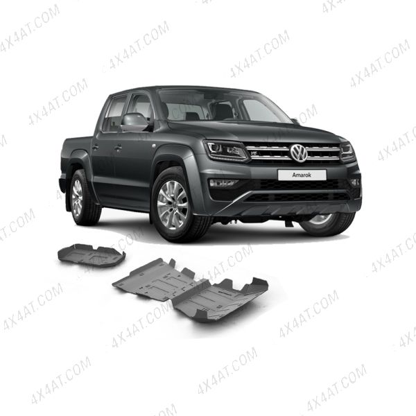 VW Amarok Underbody Skid Plates Protection Kit