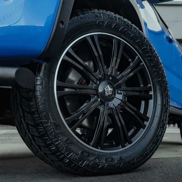 20 Inch Wolf Vermont Alloys in Black for VW Amarok