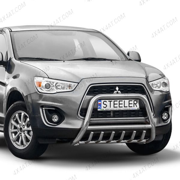 Mitsubishi ASX 2012-2016 70mm Stainless Steel A-Bar with Axle Bars