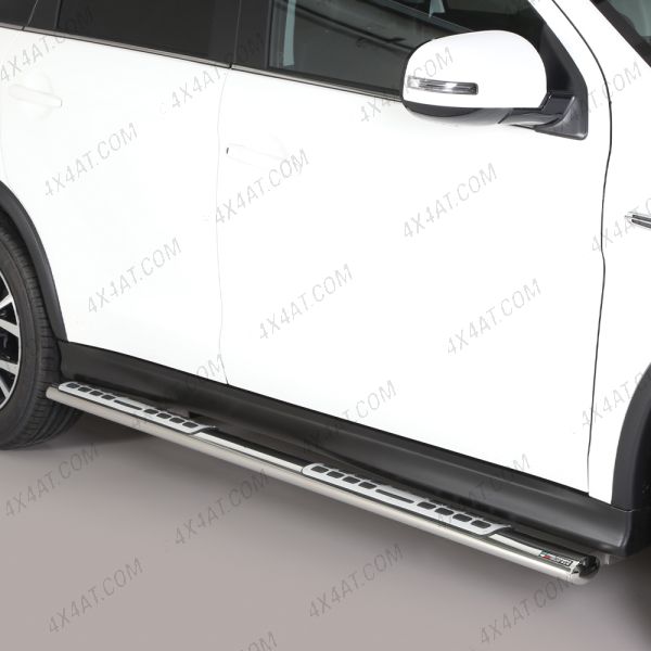 Mitsubishi ASX 2016-2019 Stainless Steel Side Bars with Steps