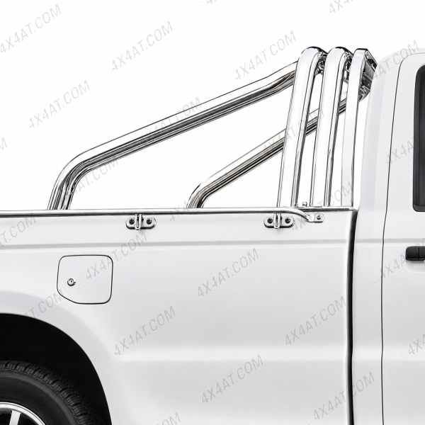 Double Hoop Stainless Steel Sports Bar