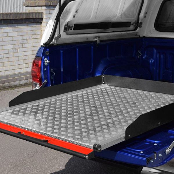 Chequer Plate Heavy duty Sliding Bed tray for Maxus T90 2021-
