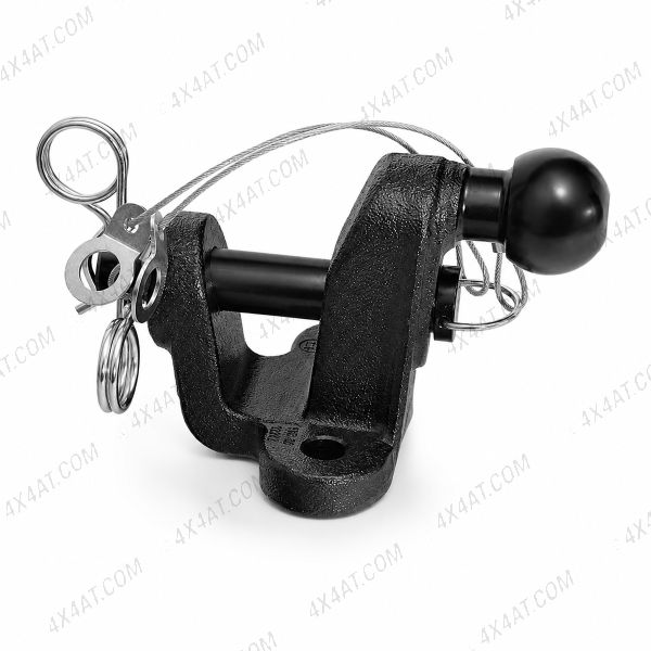 Black Tow Ball And Pin Coupling