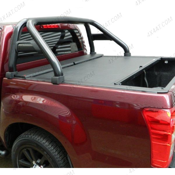 Black Single Hoop Sports Roll Bar for Isuzu D-Max