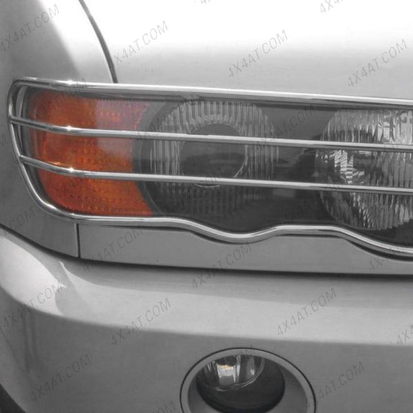 BMW X5 2000-2005 Stainless Steel Light Guards
